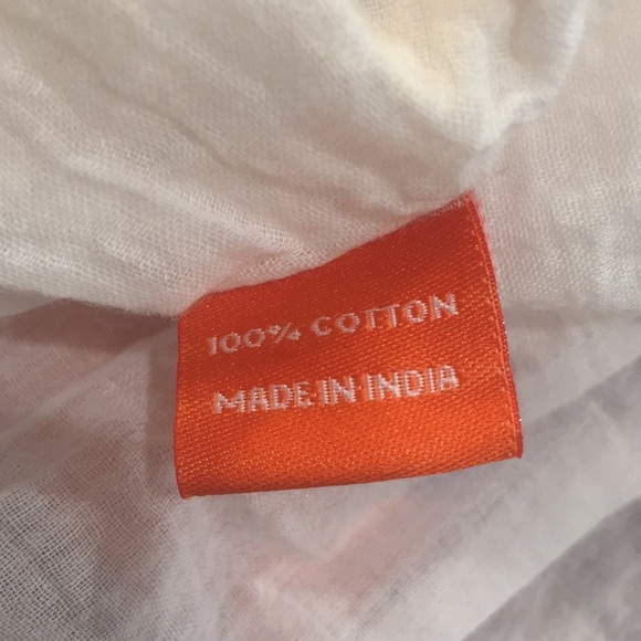 Oliphant orange & blue tiered tassel dress - Picture 6 of 7